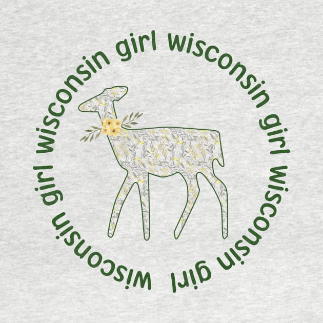 Wisconsin Girl Northwoods Doe by HomeGiftShop